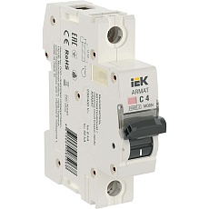 ARMAT Автоматический выключатель M06N 1P C 4А IEK AR-M06N-1-C004