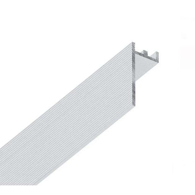 Теневой напольный плинтус FerGipps белый ПП 30 УТ000002192 Фото № 1