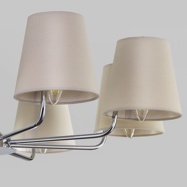 Подвесная люстра Eurosvet Amaretto 60155/8 хром изображение 3 Подвесная люстра Eurosvet Amaretto 60155/8 хром Фото № 3