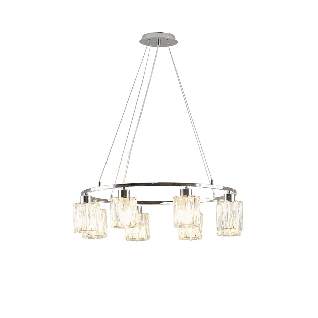 Подвесная люстра Moderli Prismique V11708-8P изображение 1 Подвесная люстра Moderli Prismique V11708-8P Фото № 1