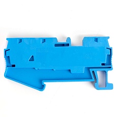 Зажим пружинный, 3-проводной проходной ЗНИ - 4.0 (JXB ST 4), синий Stekker 39970 5