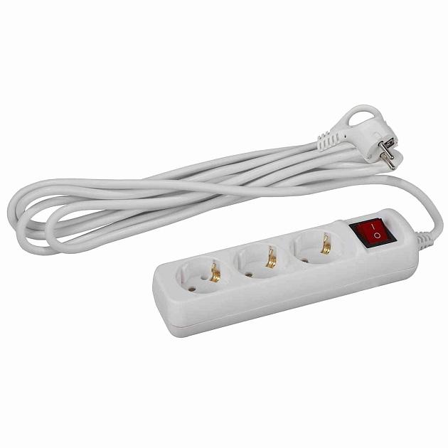 Удлинитель ЭРА U-3es-3m-3x1 Б0028378 изображение 1 Удлинитель ЭРА U-3es-3m-3x1 Б0028378 Фото № 1