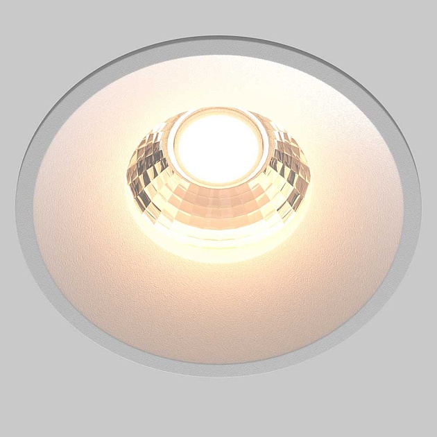 Встраиваемый светодиодный светильник Maytoni Round DL058-12W3K-W фото 4