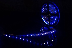 Светодиодная лента SWG 4,8W/m  60Led/m 3528SMD синий 5M SWG360-12-4.8-B-М 009469