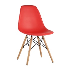 Комплект стульев Stool Group DSW красный x4 УТ000005354