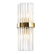 Настенный светильник Crystal Lux Sorpresa AP2 Brass/Transparente 1