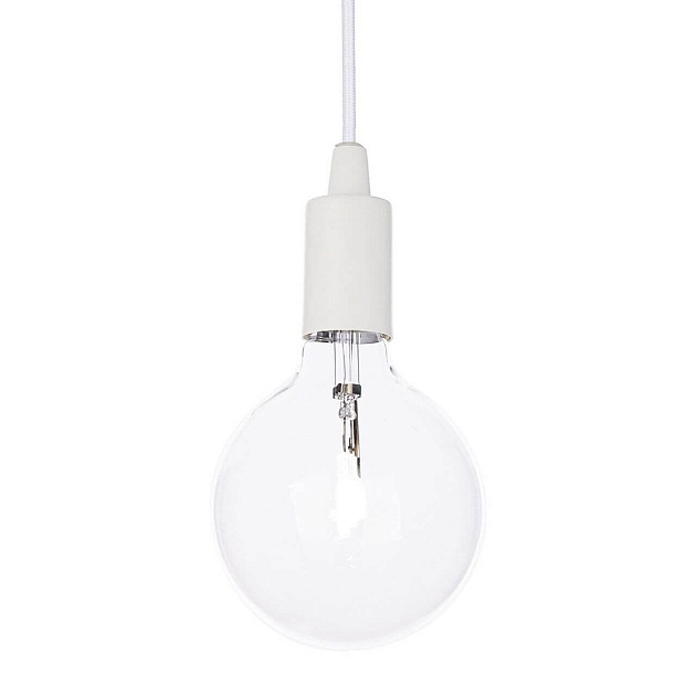 Подвесной светильник Ideal Lux Edison SP1 Bianco 113302 фото 