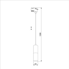 Трековый светильник TK Lighting 4402 Tracer White Silver 2