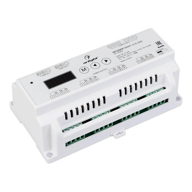 Декодер Arlight Smart-K18-DMX 023826 изображение 1 Декодер Arlight Smart-K18-DMX 023826 Фото № 1