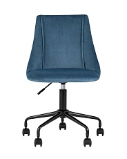 Поворотное кресло Stool Group Сиана велюр синий CIAN BLUE 1