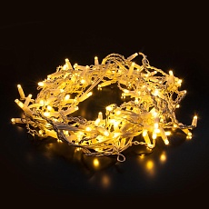 Уличная светодиодная гирлянда Eurosvet бахрома 230V 100-101 теплый белый 3