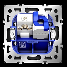 Розетка телевизионная встраиваемая S70 TV+RJ45 кат. 6, (черный матовый) Voltum VLS060708 4