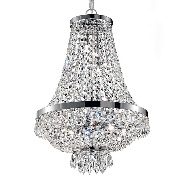 Подвесная люстра Ideal Lux Caesar SP9 Cromo 041827 Фото № 1