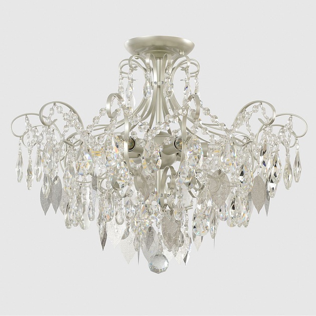 Потолочная люстра Crystal Lux Esmiralda PL6 Silver Фото № 4