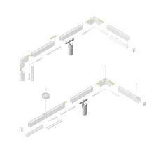 Трековый светильник Vitaluce VT0200048-00 4