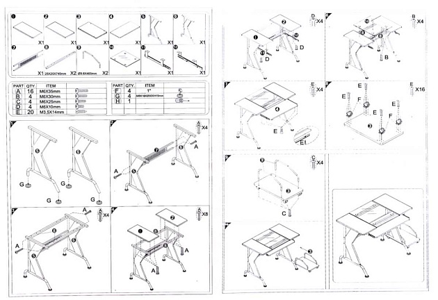 Компьютерный стол Woodville Uliss 1677 изображение 2 Компьютерный стол Woodville Uliss 1677 Фото № 2
