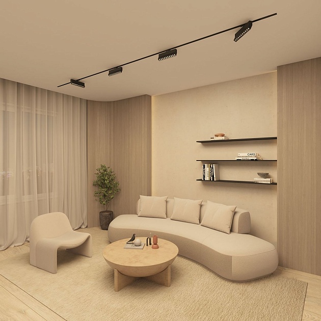 Трековый светодиодный светильник Denkirs Edder DK6636-BK изображение 6 Трековый светодиодный светильник Denkirs Edder DK6636-BK Фото № 6