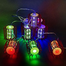 Cветодиодная гирлянда Sneha Фонарик 230V разноцветная статичный A-451