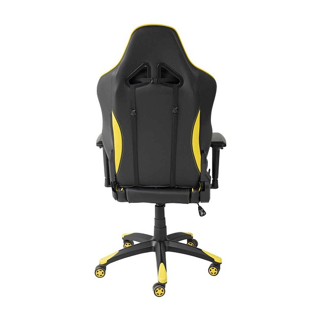 Игровое кресло AksHome Raptor желтый + черный, экокожа 45722 Фото № 13