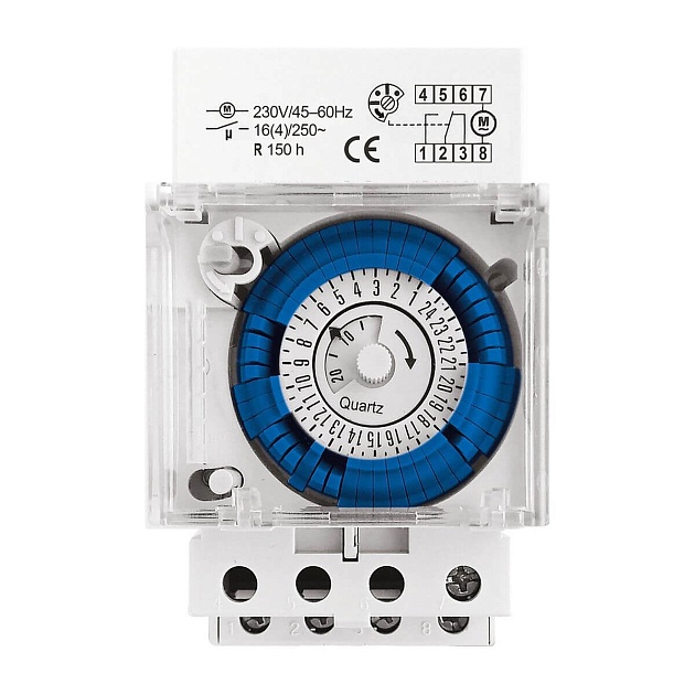 Таймер механический суточный Duwi 25805 6 изображение 1 Таймер механический суточный Duwi 25805 6 Фото № 1