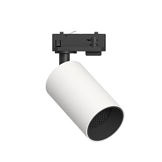 POWERLINE Трековый светильник SPOT LED 220В 10Вт 3000К CRI90 36° TRIAC белый песок
