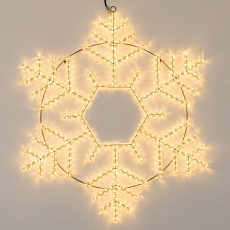 Светодиодная фигура Ardecoled Снежинка ARD-Snowflake-M10-1000x900-576Led Warm 034259 3