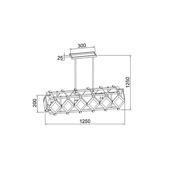 Подвесная люстра Vele Luce Vittoria VL3053L08 Фото № 4