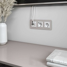 Розетка Werkel TV/RJ-45 6 кат белый W1181301 4690389174414 1