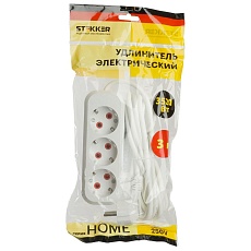 Удлинитель Stekker Home 3гн 3м с/з HM06-31-03 49348 1