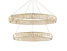 Вертикальная композиция Newport 8240 из двух колец золото №13 S8240_031G