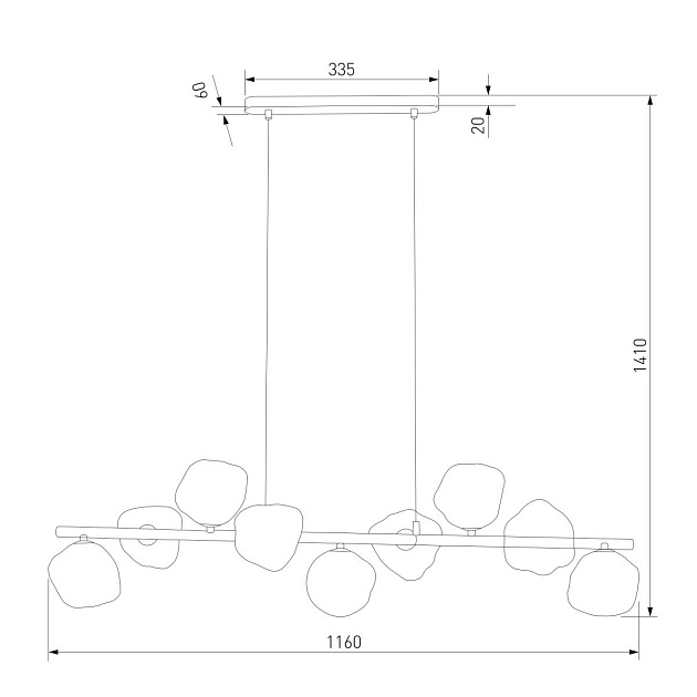 Подвесной светильник TK Lighting 11110 Lava Sabia a071865 изображение 4 Подвесной светильник TK Lighting 11110 Lava Sabia a071865 Фото № 4