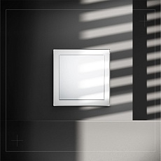 Перекрестный переключатель встраиваемый Voltum S70 одноклавишный 10А, (белый глянцевый) VLS010501 5