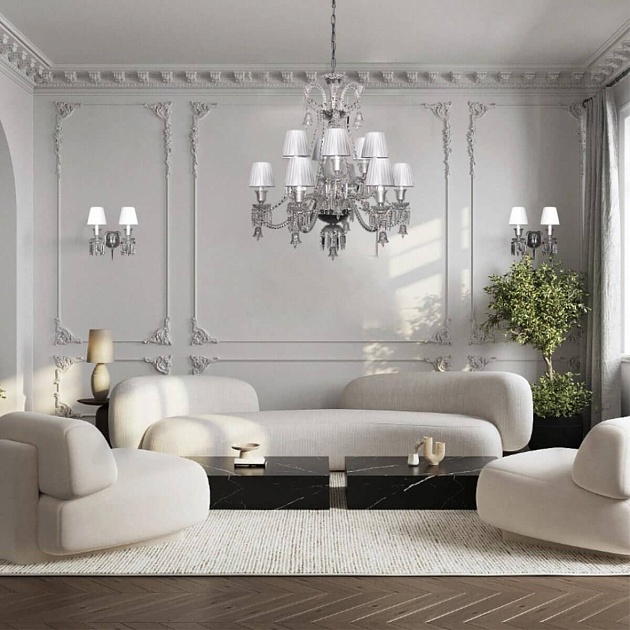 Подвесная люстра Loft IT Zenith 10210/12 White Фото № 2