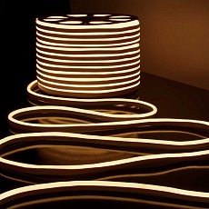 Гибкий неон Elektrostandard 9,6W/m 120LED/m 2835SMD теплый белый 50M a052995 4