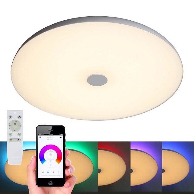 Потолочный светодиодный светильник Omnilux Melofon OML-47317-48 Фото № 1