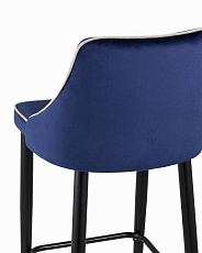 Полубарный стул Stool Group Коби велюр синий AV 434-H60/05-08(PP) 5