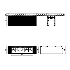 Трековый светодиодный светильник DesignLed SY-DIM-601221-BL-10-NW 007358 1