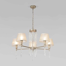 Подвесная люстра Eurosvet Charuel 60148/5 матовое золото