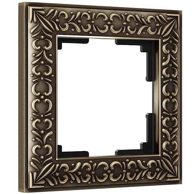 Рамка Werkel Antik на 1 пост бронза WL07-Frame-01 4690389054358 Фото № 1