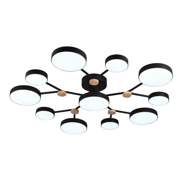 Потолочный светильник LED4U L3201-960 BK изображение 2 Потолочный светильник LED4U L3201-960 BK Фото № 2