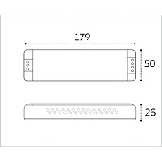 Блок питания для светодиодной ленты Italline M04-514 ITA-24V-200W 1