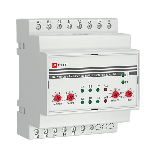 Контроллер АВР на 2 ввода AVR-2 EKF PROxima rel-avr-2 Фото № 1