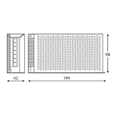 Блок питания Gauss 150W 12V IP20 BT506 2