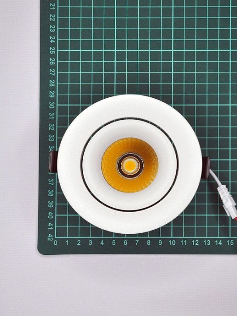 Встраиваемый светодиодный светильник Elvan VLS006R-7W-NH-Wh Фото № 4