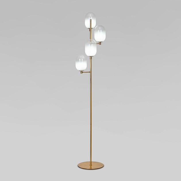 Торшер Eurosvet Loona 01161/4 латунь изображение 1 Торшер Eurosvet Loona 01161/4 латунь Фото № 1