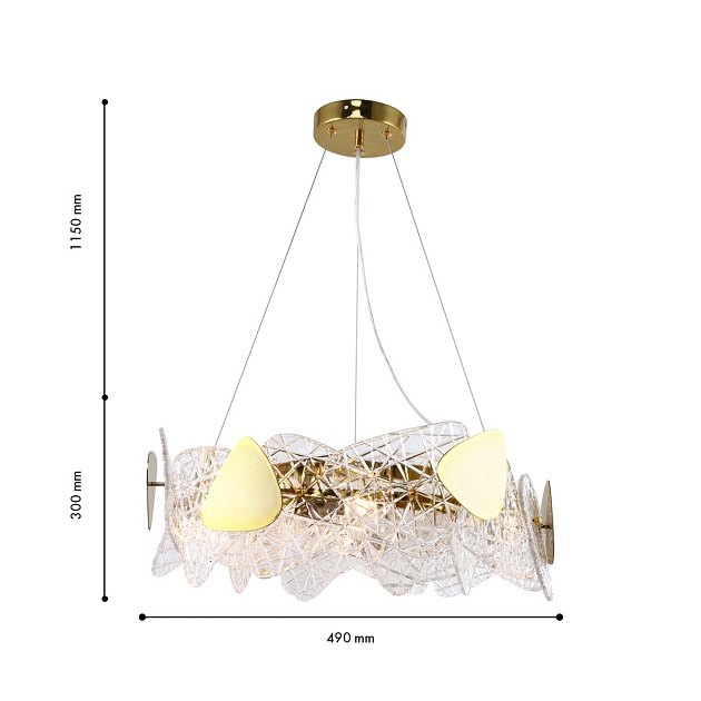 Подвесная люстра F-Promo Krakle 4249-6P изображение 2 Подвесная люстра F-Promo Krakle 4249-6P Фото № 2