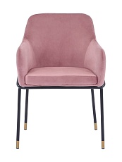 Кухонный стул Stool Group Сандра велюр пыльно-розовый DC-09022 HLR-44 1