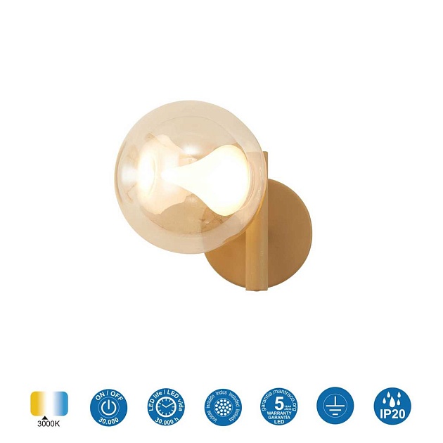 Бра Mantra Andromeda 9553 изображение 7 Бра Mantra Andromeda 9553 Фото № 7