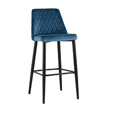 Барный стул Stool Group Диего велюр пыльно-синий AV 427-H58-08(B)