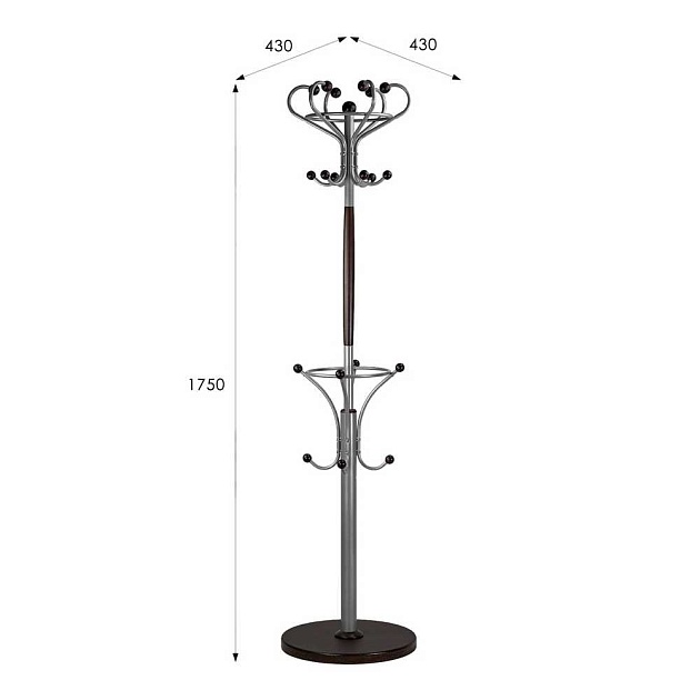 Напольная вешалка Мебелик Д 4 000533 Фото № 3